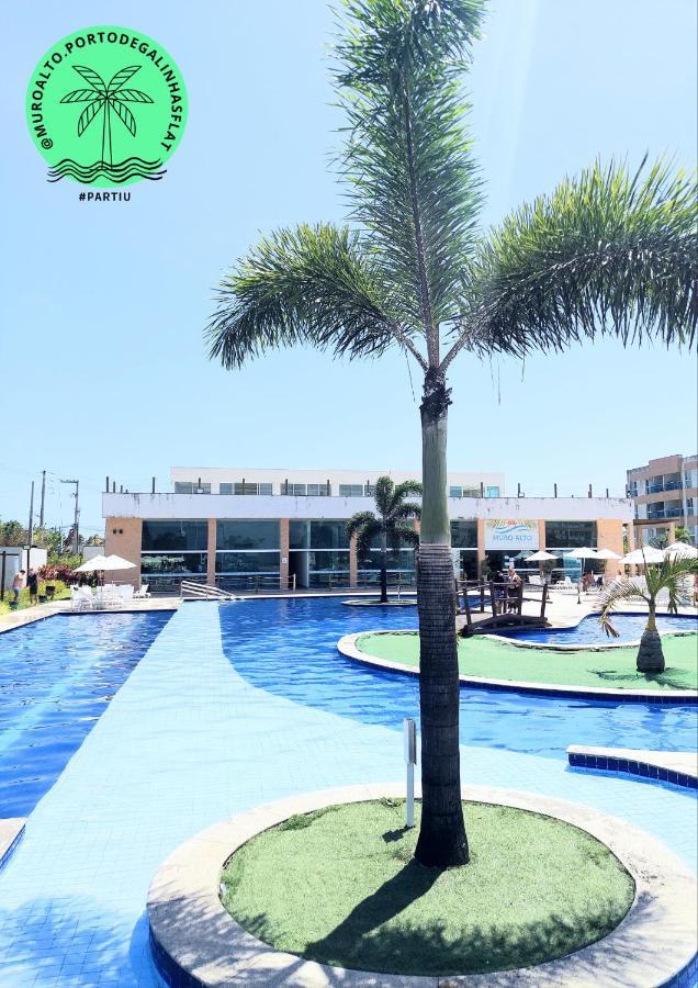 Flat Aconchegante, 3 Quartos, Condominio Muro Alto Em Porto De Galinhas Porto de Galinhas Exterior foto